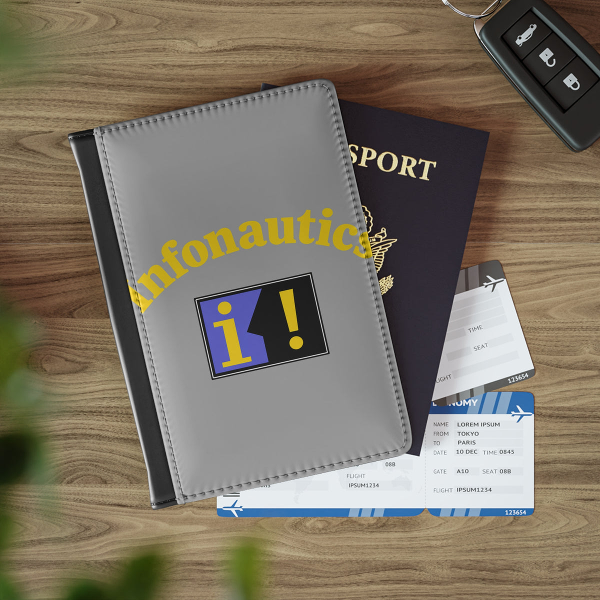 Infonautics Passport Cover