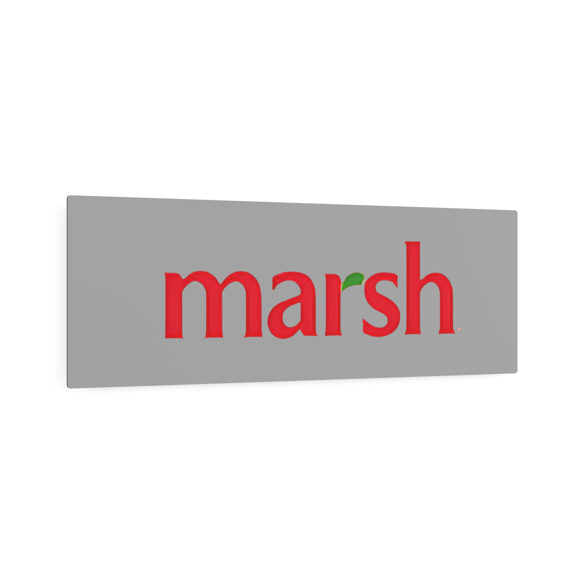 Marsh Supermarkets Metal Sign