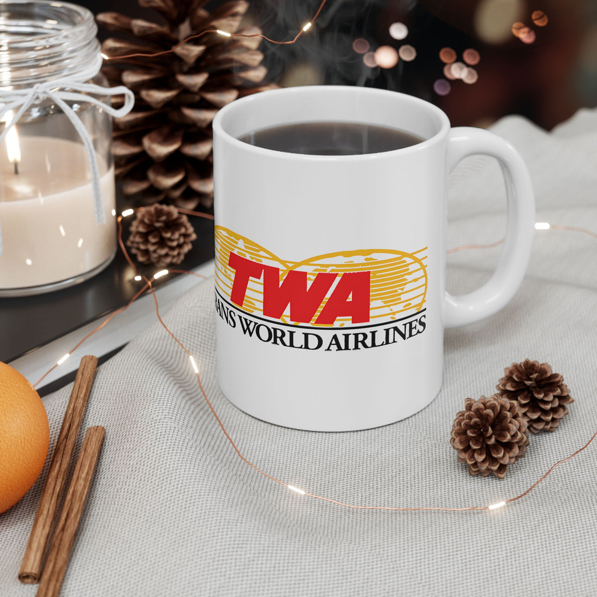 Trans World Airlines (TWA) Ceramic Coffee Mug