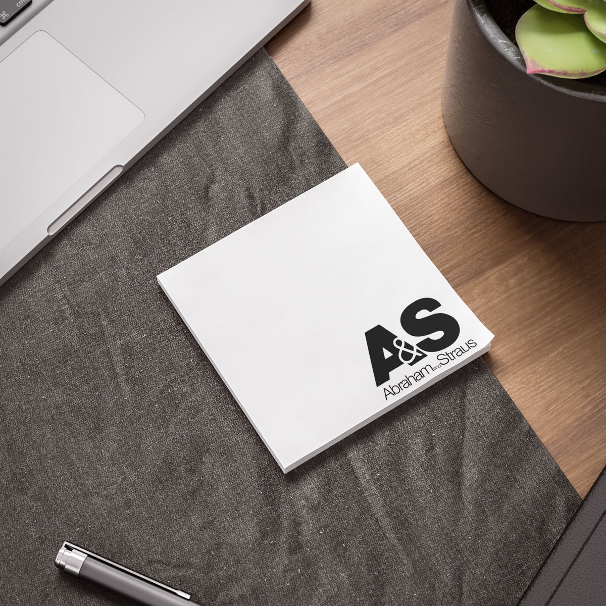 Abraham & Straus Sticky Post-it Note Pad