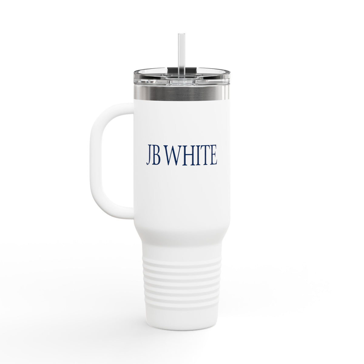J. B. White 40oz Insulated Travel Mug Stainless Tumbler