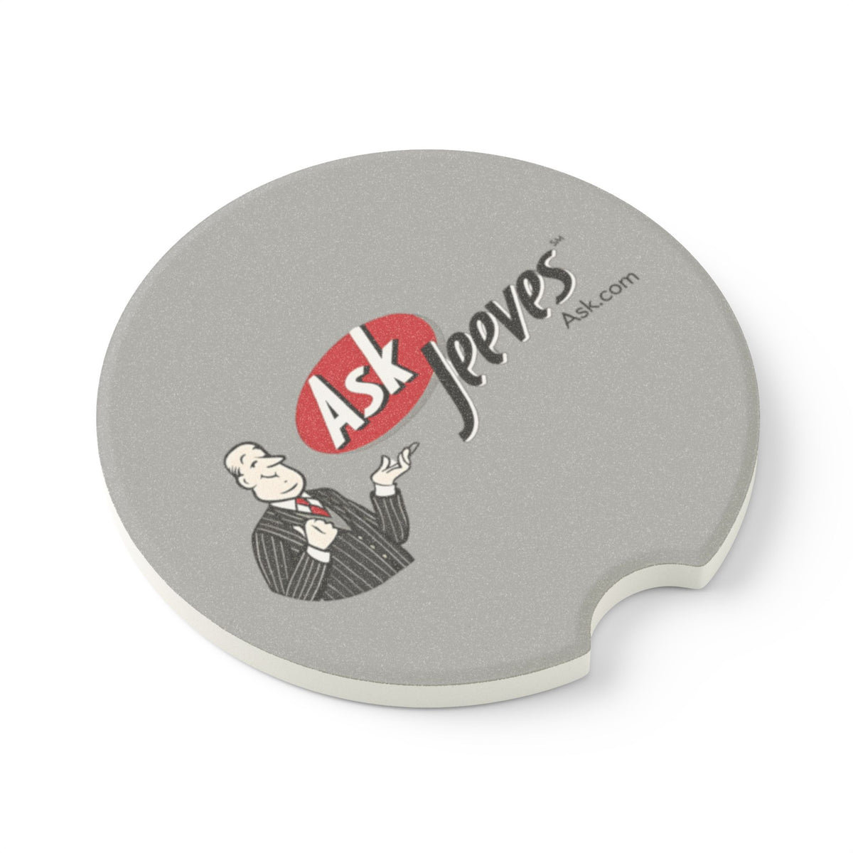 Ask Jeeves Car Coaster