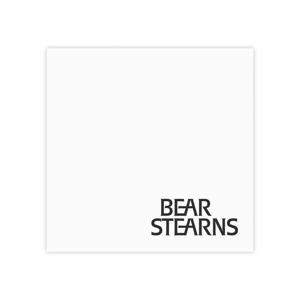 Bear Stearns Sticky Post-it Note Pad