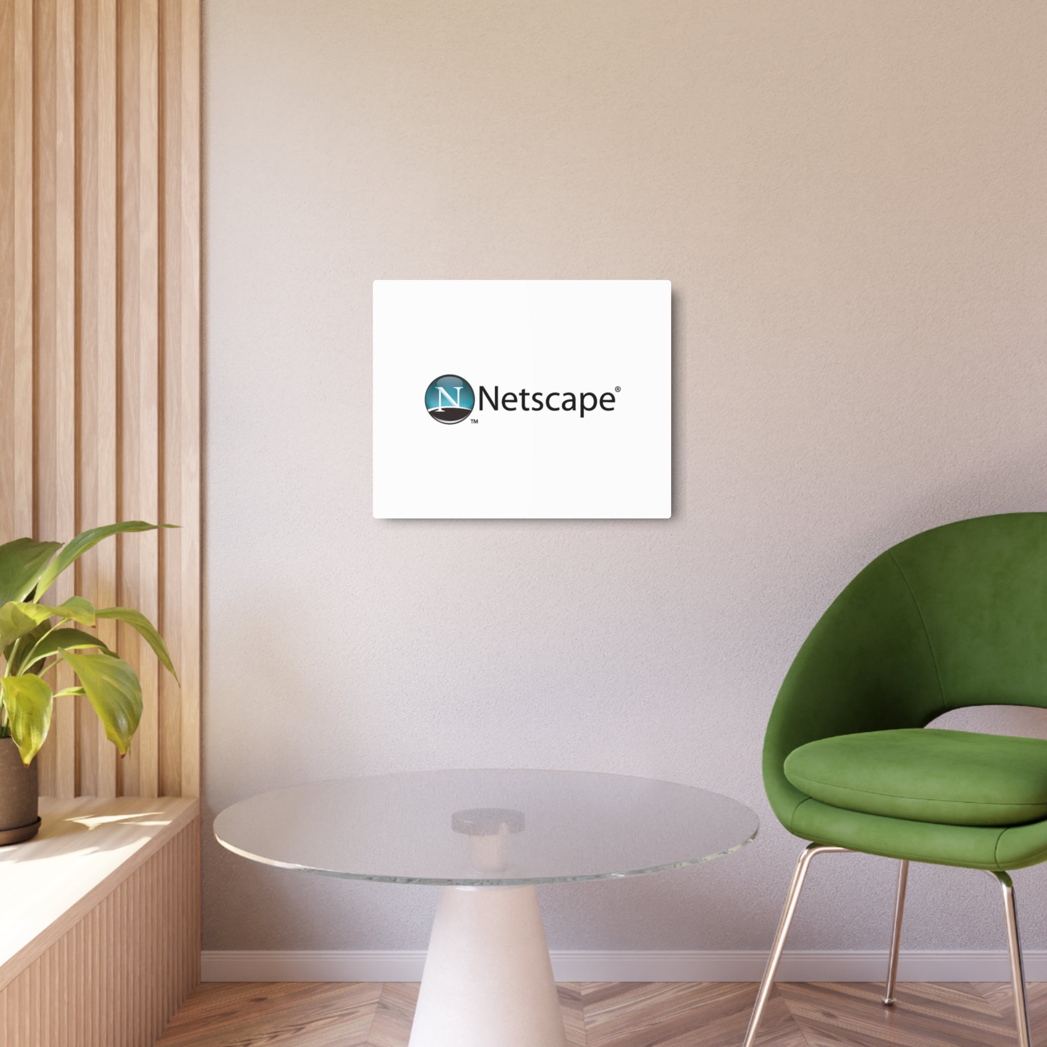 Netscape Metal Sign