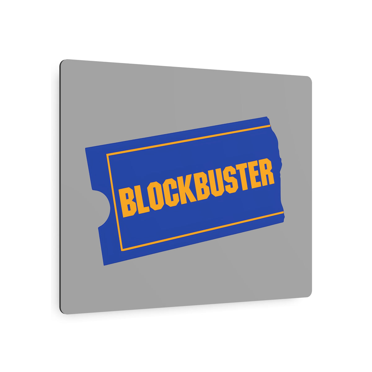 Blockbuster Video Metal Sign