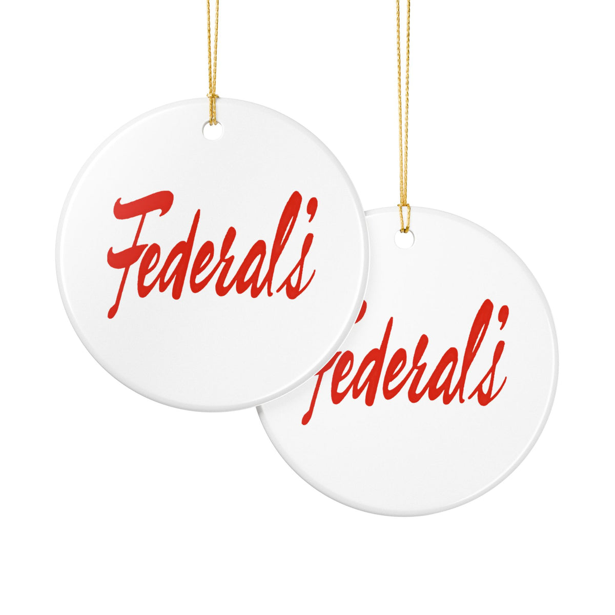 Federal's Ceramic Ornament