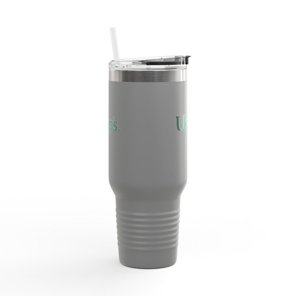 Ukrop's Super Markets 40oz Insulated Travel Mug Stainless Tumbler