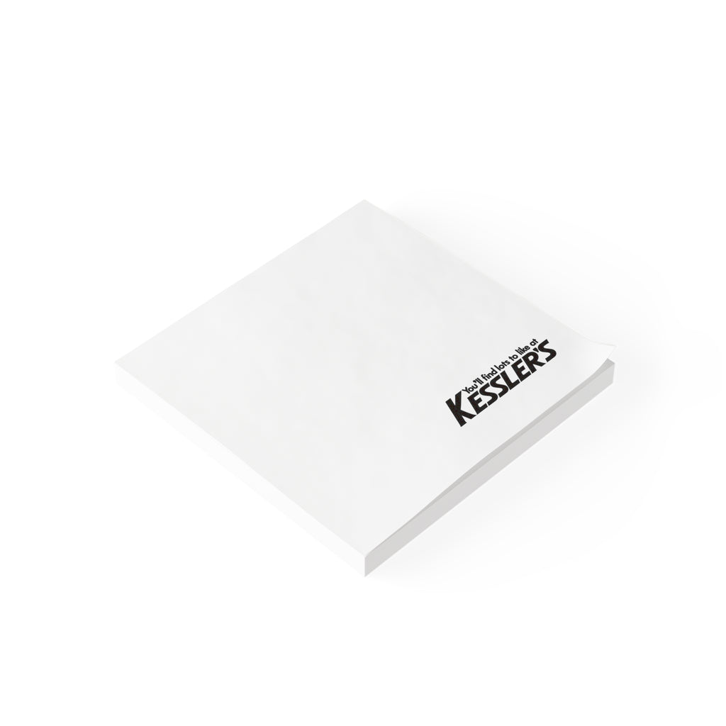 Kessler's Sticky Post-it Note Pad