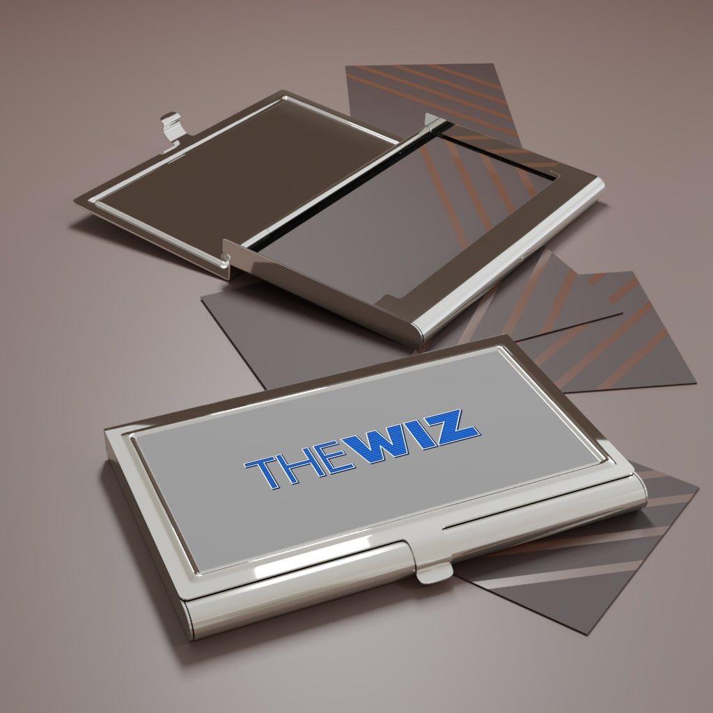 The Wiz Metal Business Card Holder