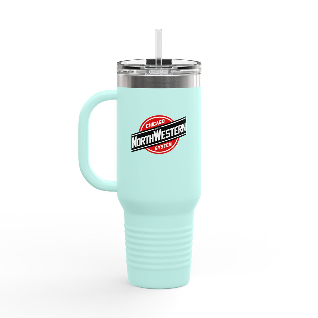Chicago and North Western Railway 40oz Insulated Travel Mug Stainless Tumbler