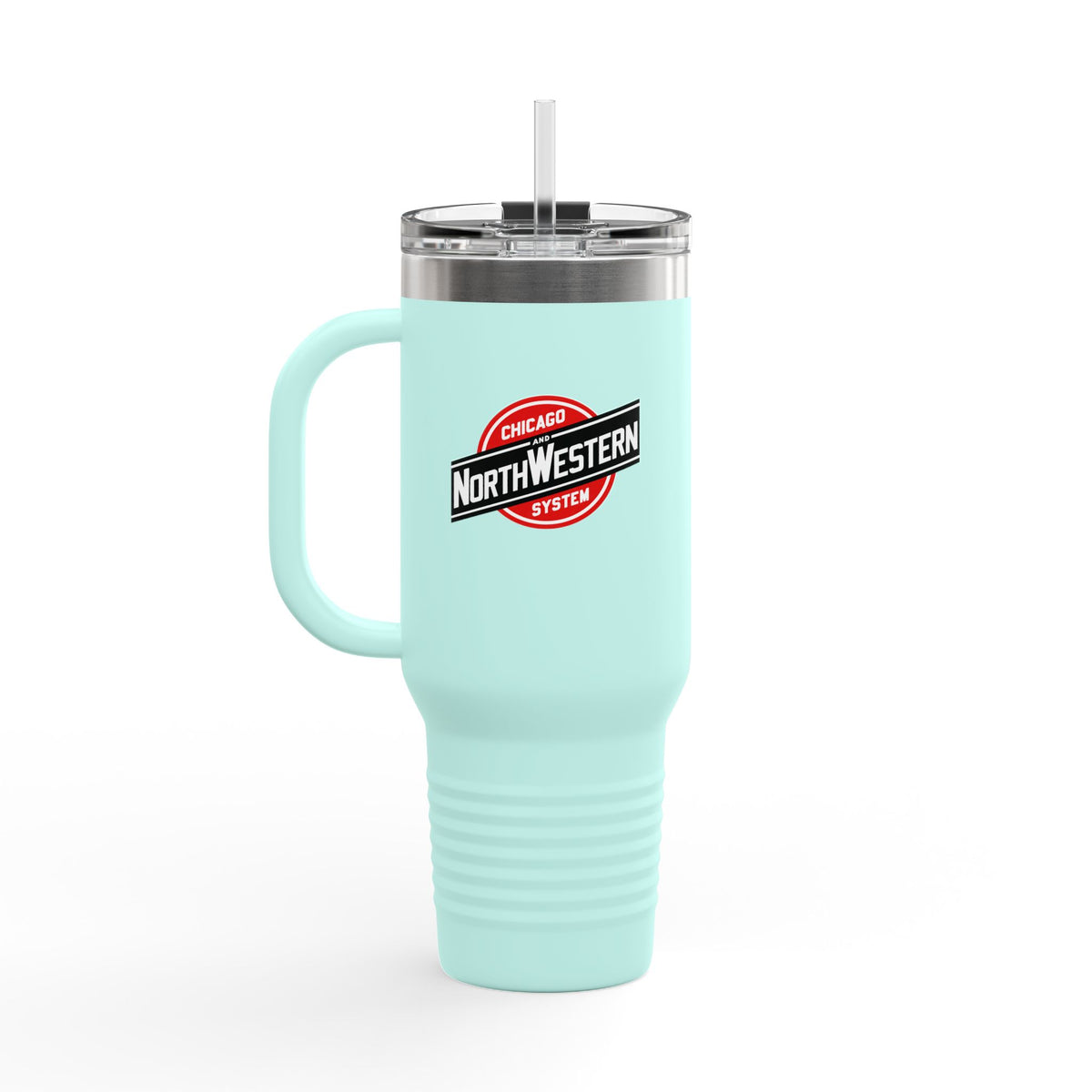 Chicago and North Western Railway 40oz Insulated Travel Mug Stainless Tumbler