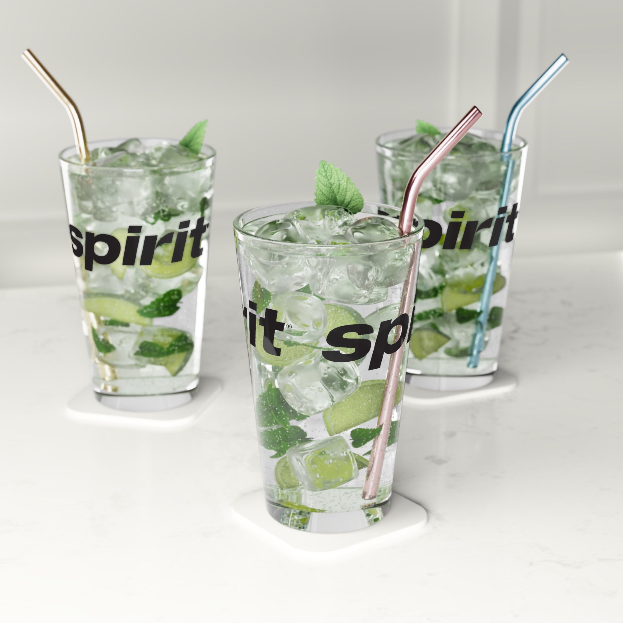 Spirit Airlines 16oz Pint Glass
