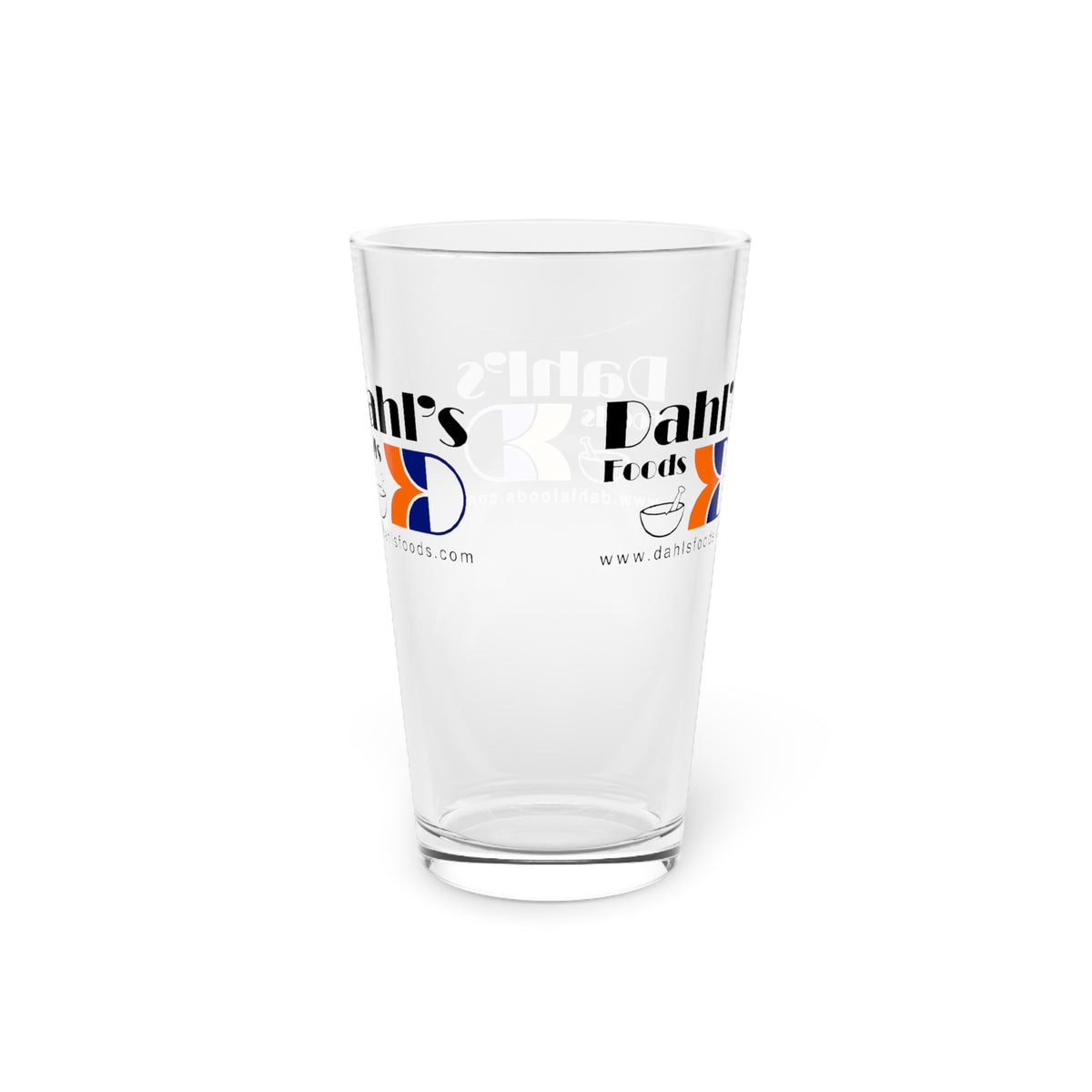 Dahl's Foods 16oz Pint Glass
