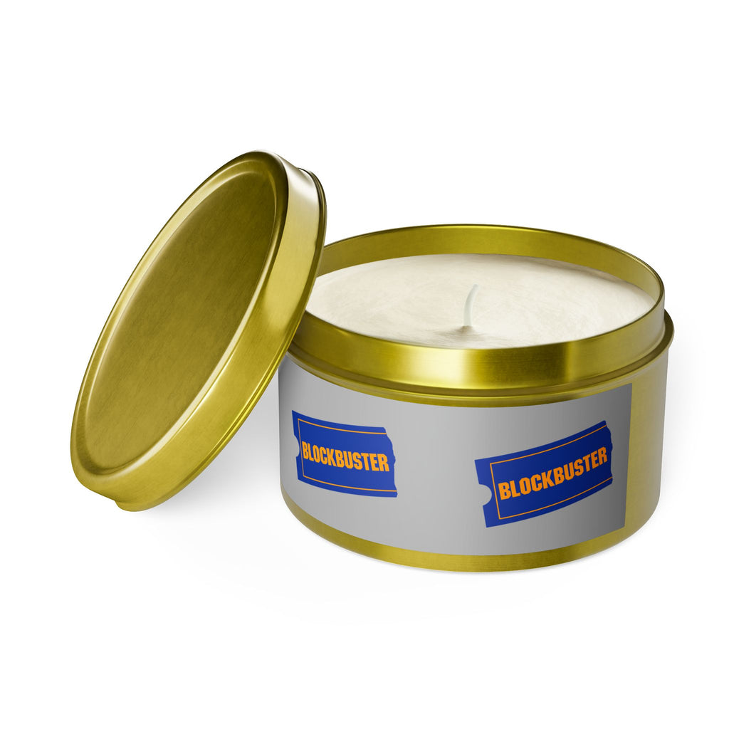 Blockbuster Video Tin Candle