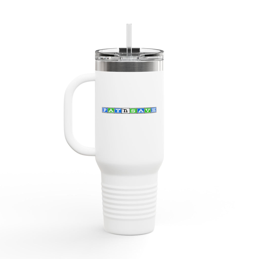 Pay 'n Save 40oz Insulated Travel Mug Stainless Tumbler
