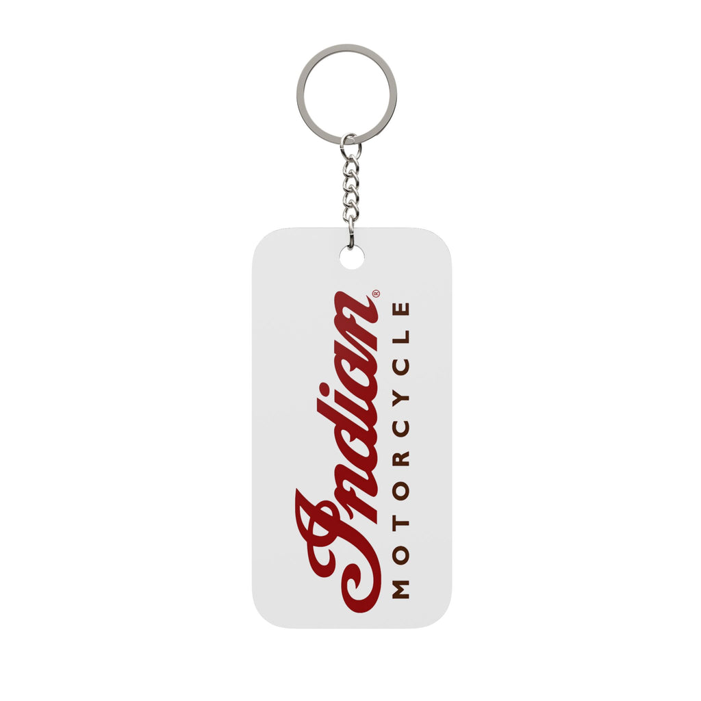 Indian Motorcycle Double-Sided Keychain Charm