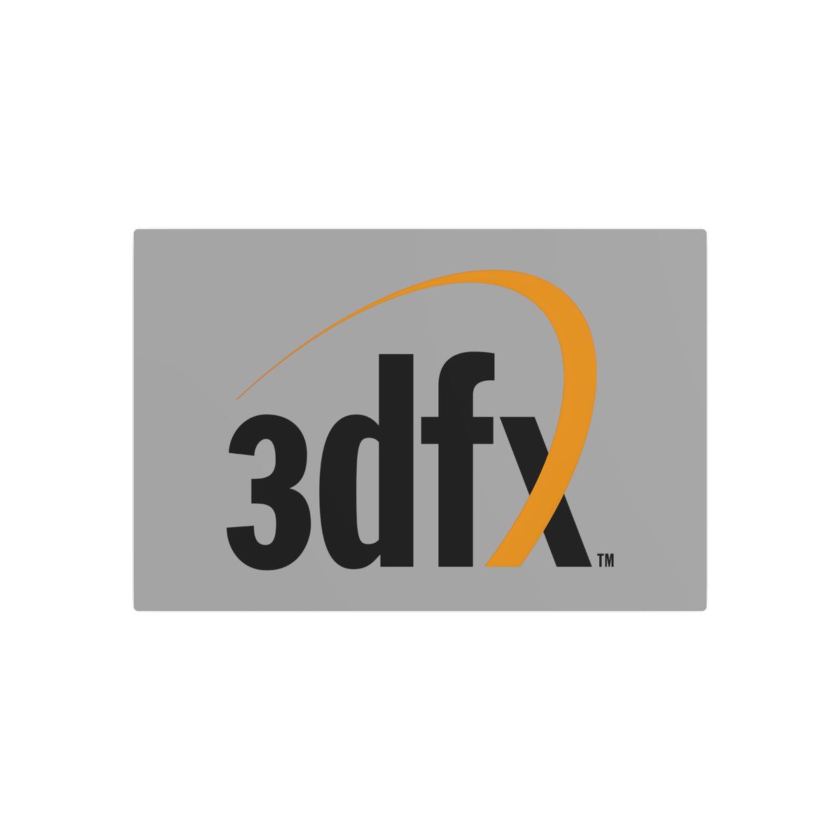 3dfx Interactive Metal Sign
