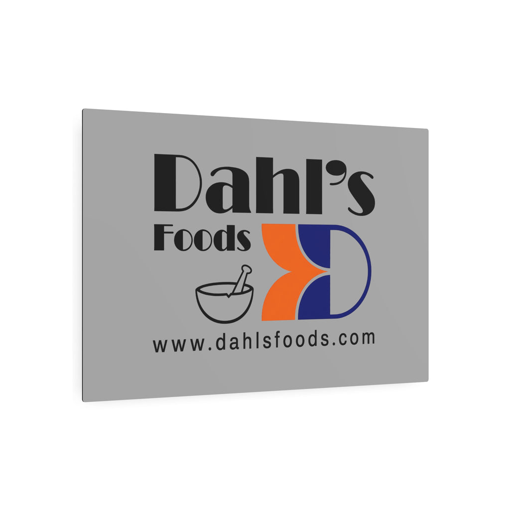 Dahl's Foods Metal Sign