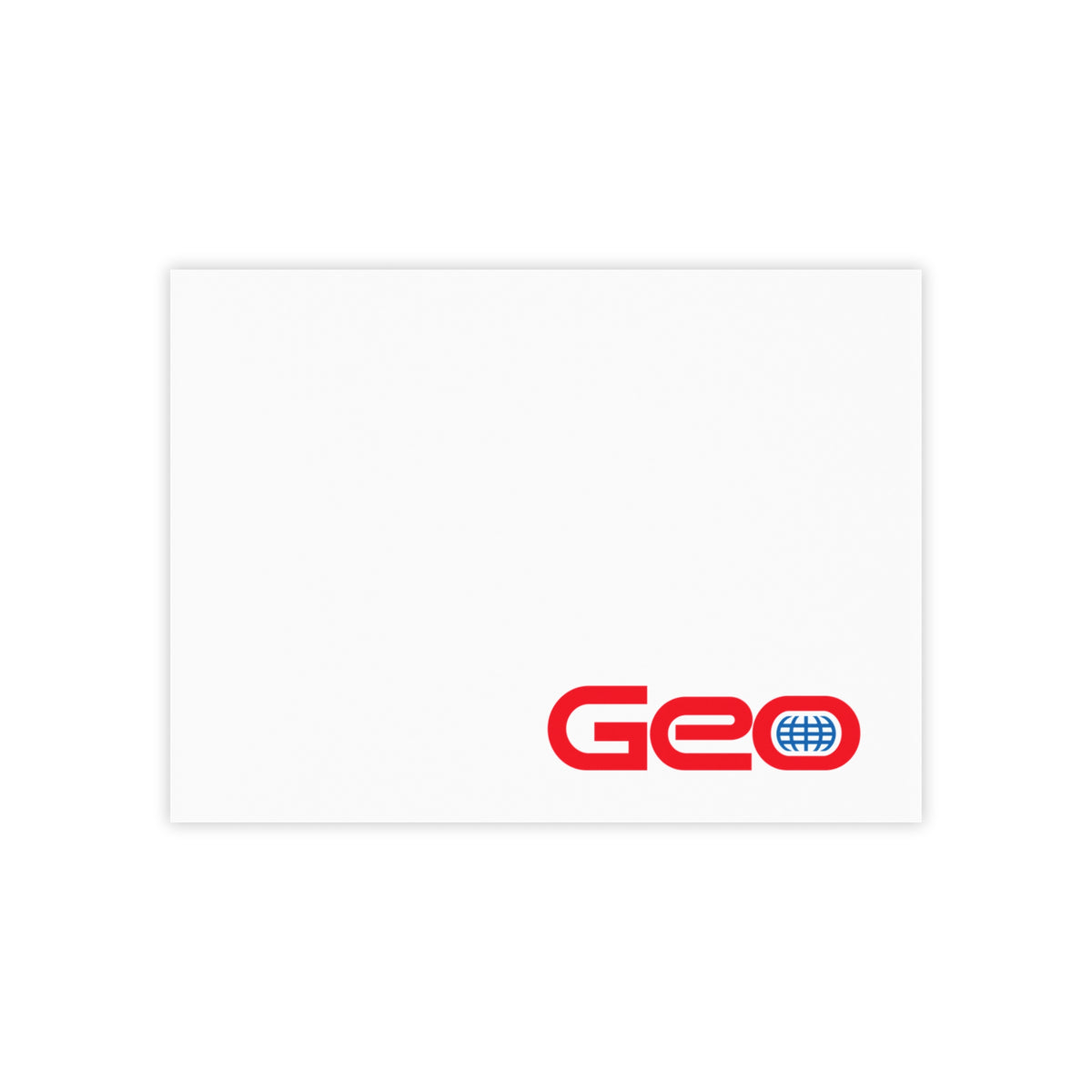Geo Sticky Post-it Note Pad