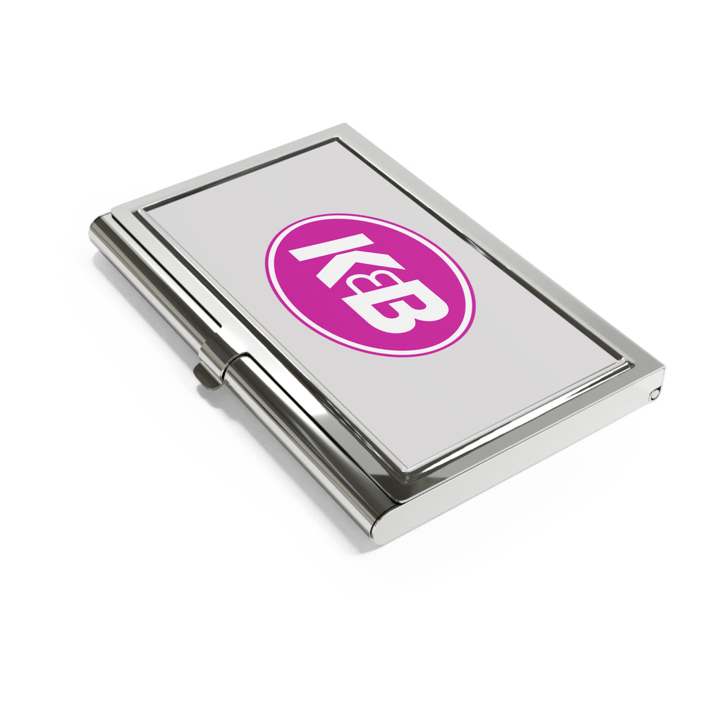 K&B (Katz & Besthoff) Metal Business Card Holder
