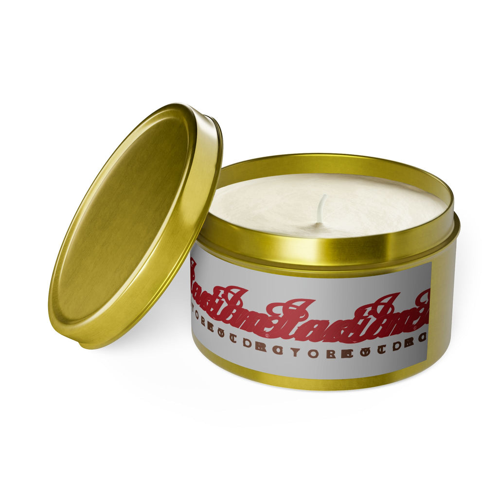 Indian Motorcycle Tin Candle