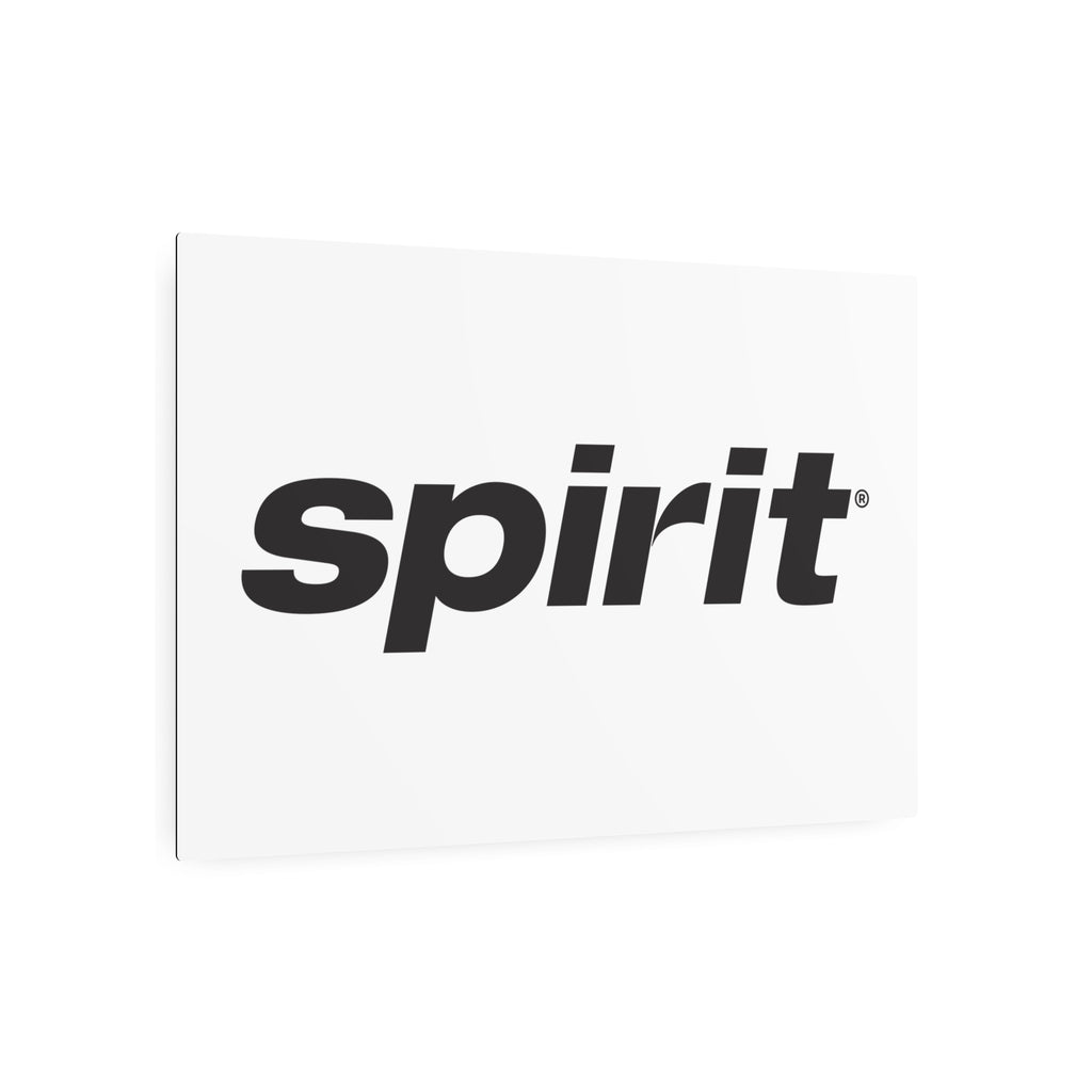 Spirit Airlines Metal Sign
