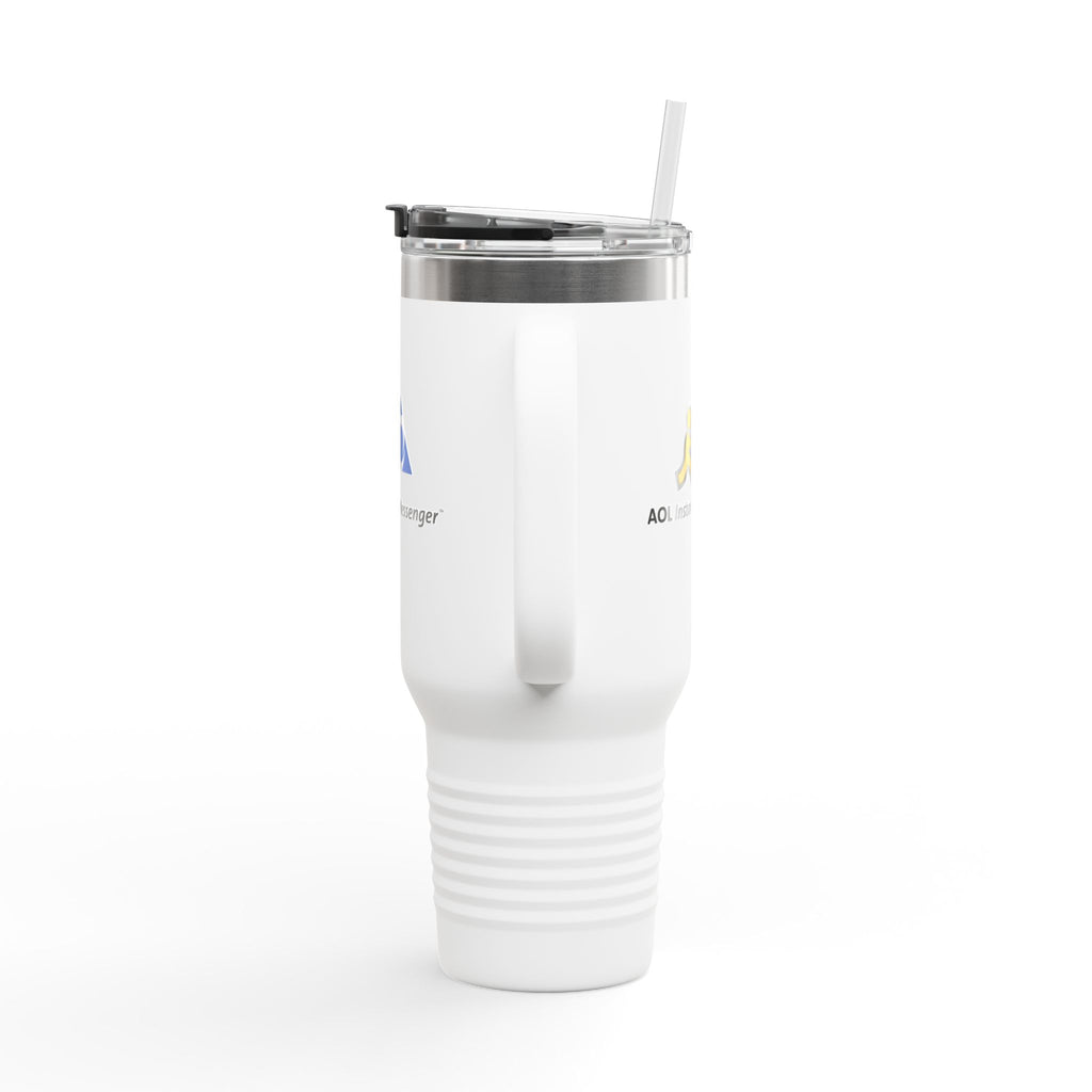 AOL Instant Messenger (AIM) 40oz Insulated Travel Mug Stainless Tumbler