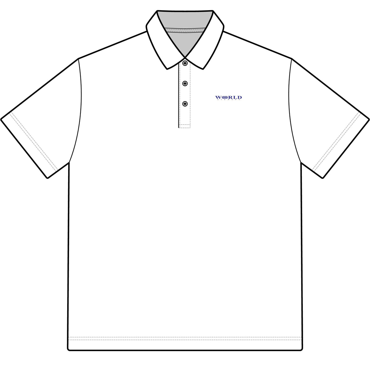 World Airways Cotton Polo Shirt