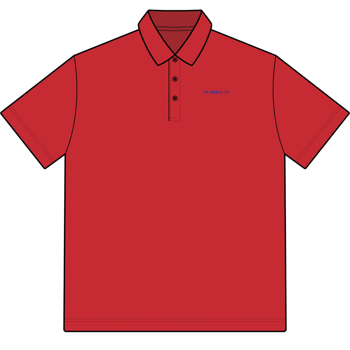 World Airways Cotton Polo Shirt