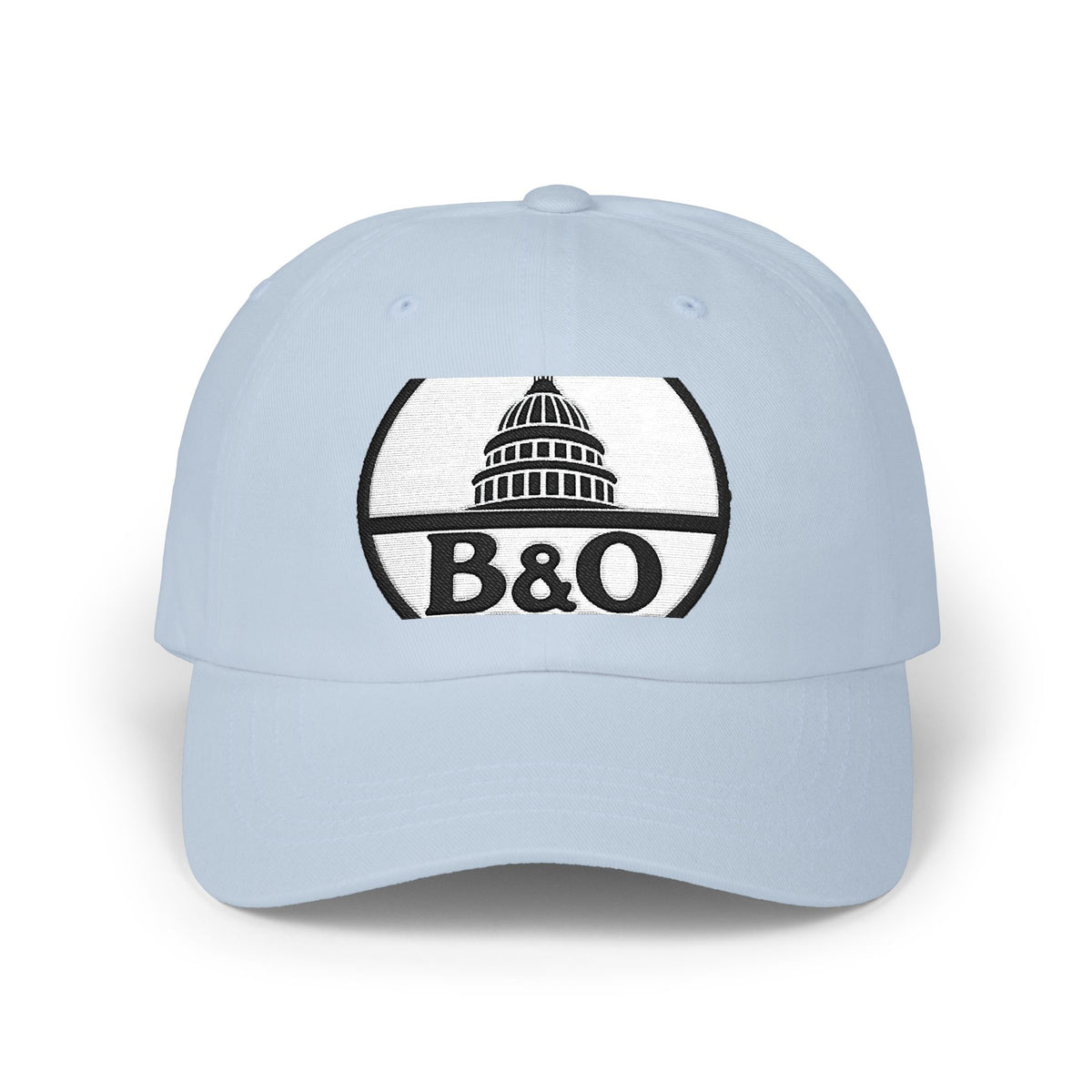 Baltimore and Ohio Railroad Embroidered Dad Cap Hat