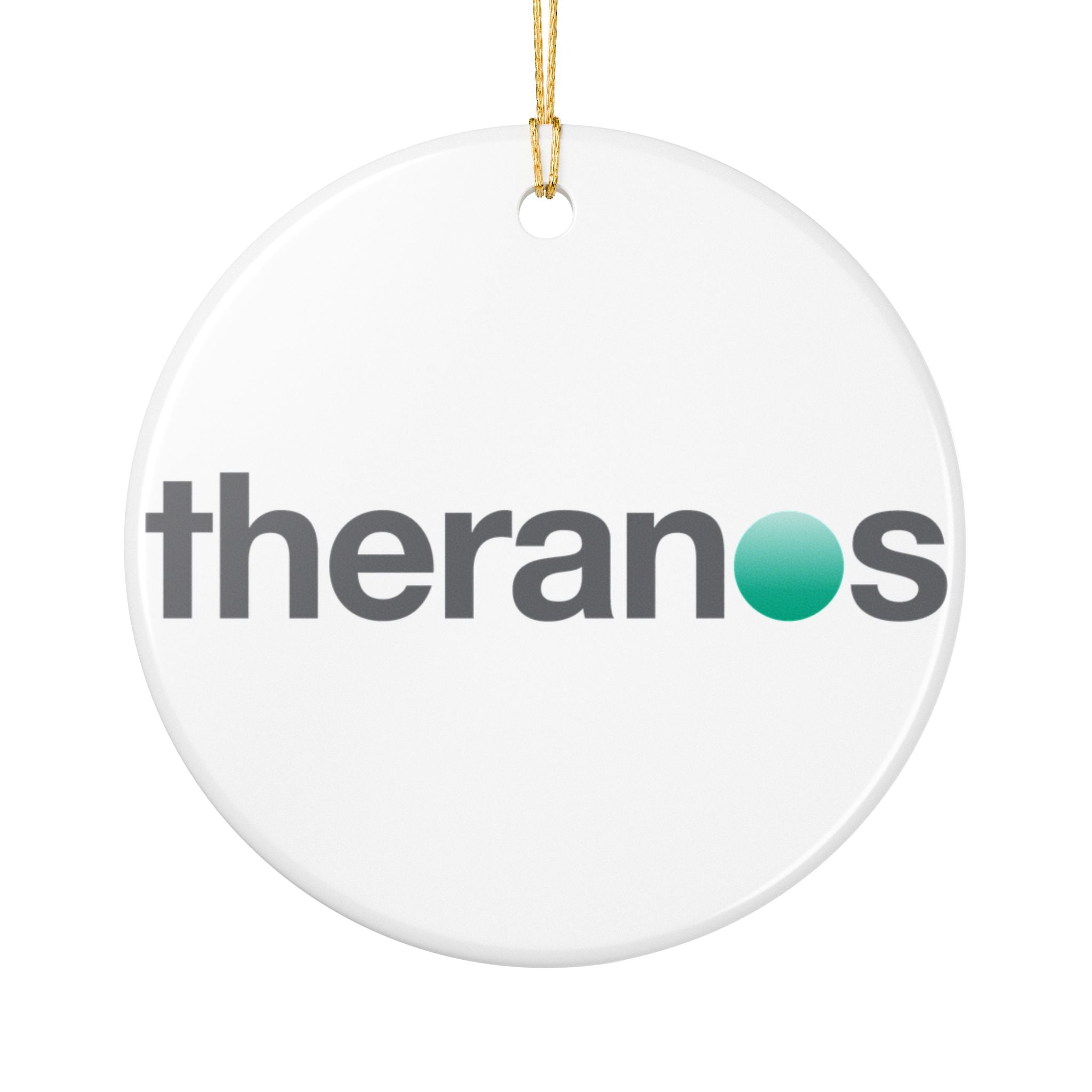 Theranos Inc. Ceramic Ornament