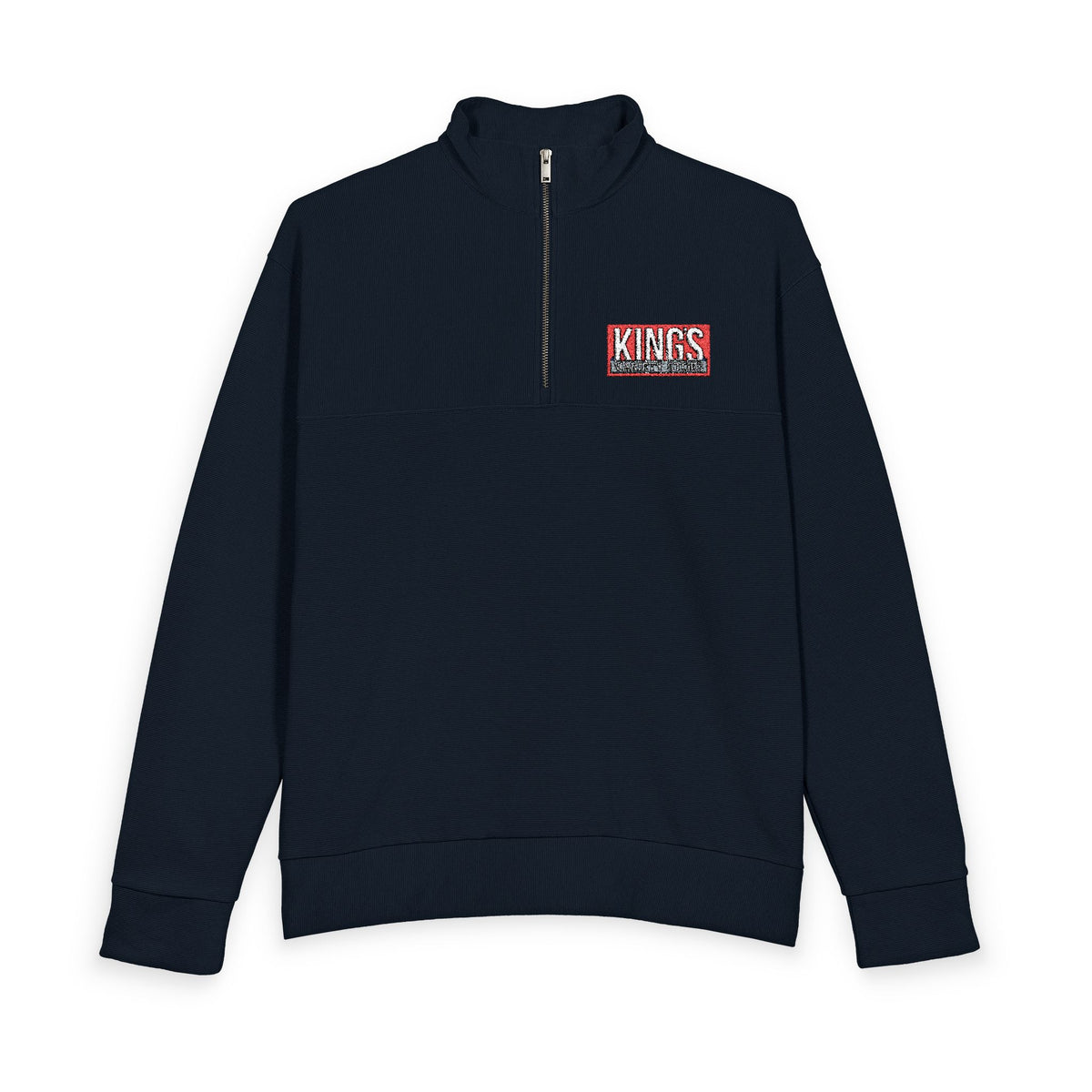 King's Variety Store Heavy Knit Quarter-Zip Sweatshirt
