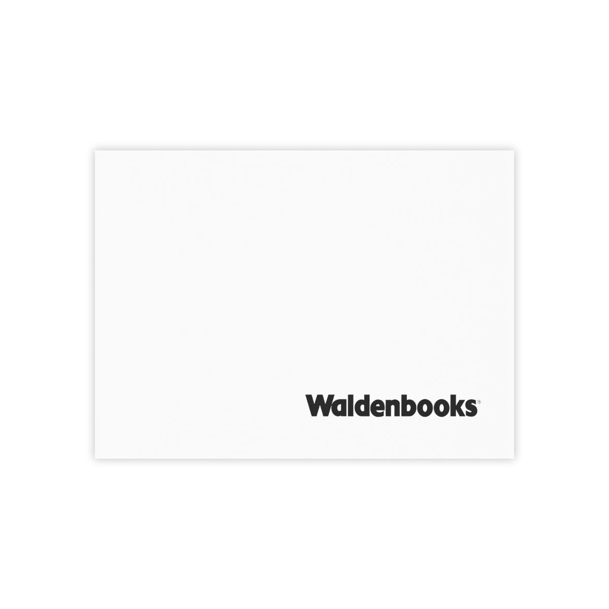 Waldenbooks Sticky Post-it Note Pad