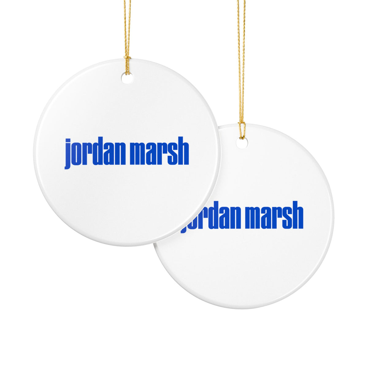 Jordan Marsh Ceramic Ornament