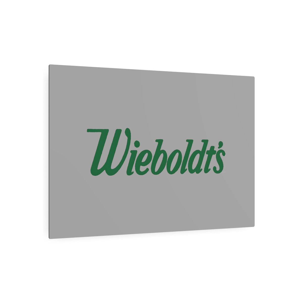 Wieboldt's Metal Sign