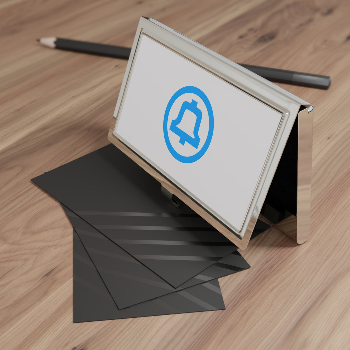 Bell System Metal Business Card Holder