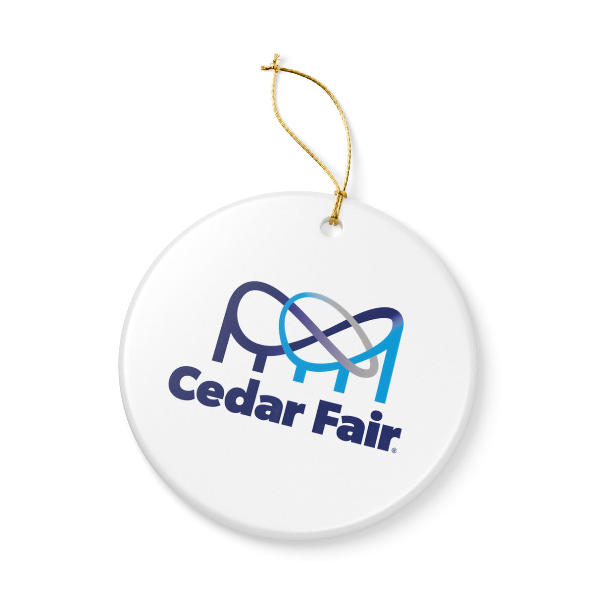 Cedar Fair Ceramic Ornament