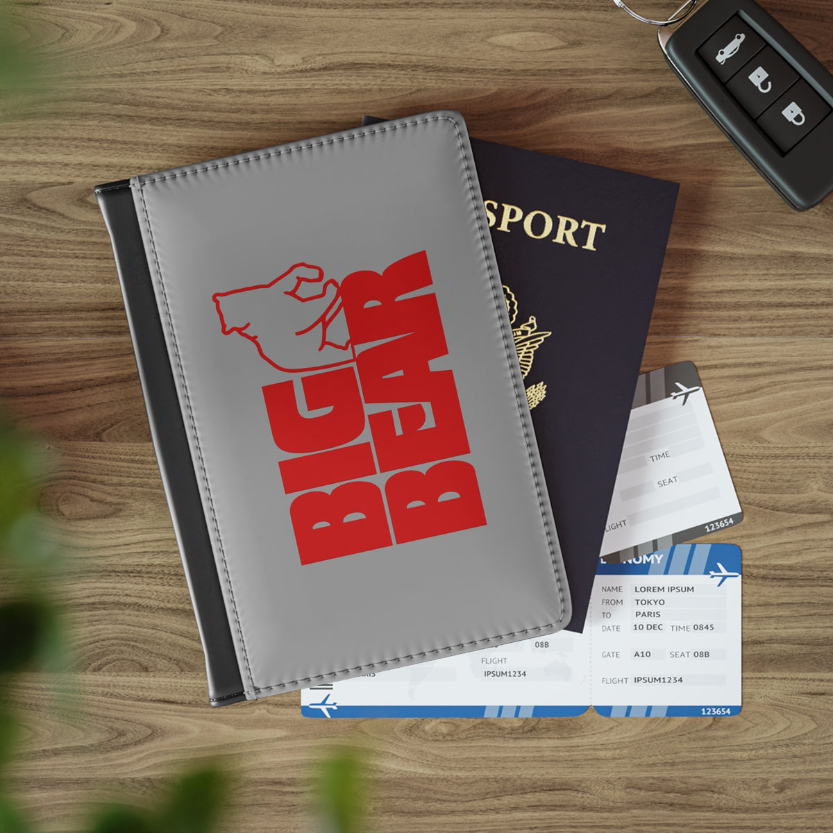 Big Bear Stores Passport Cover
