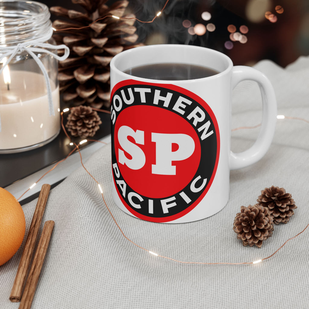 Southern Pacific Railroad Ceramic Coffee Mug