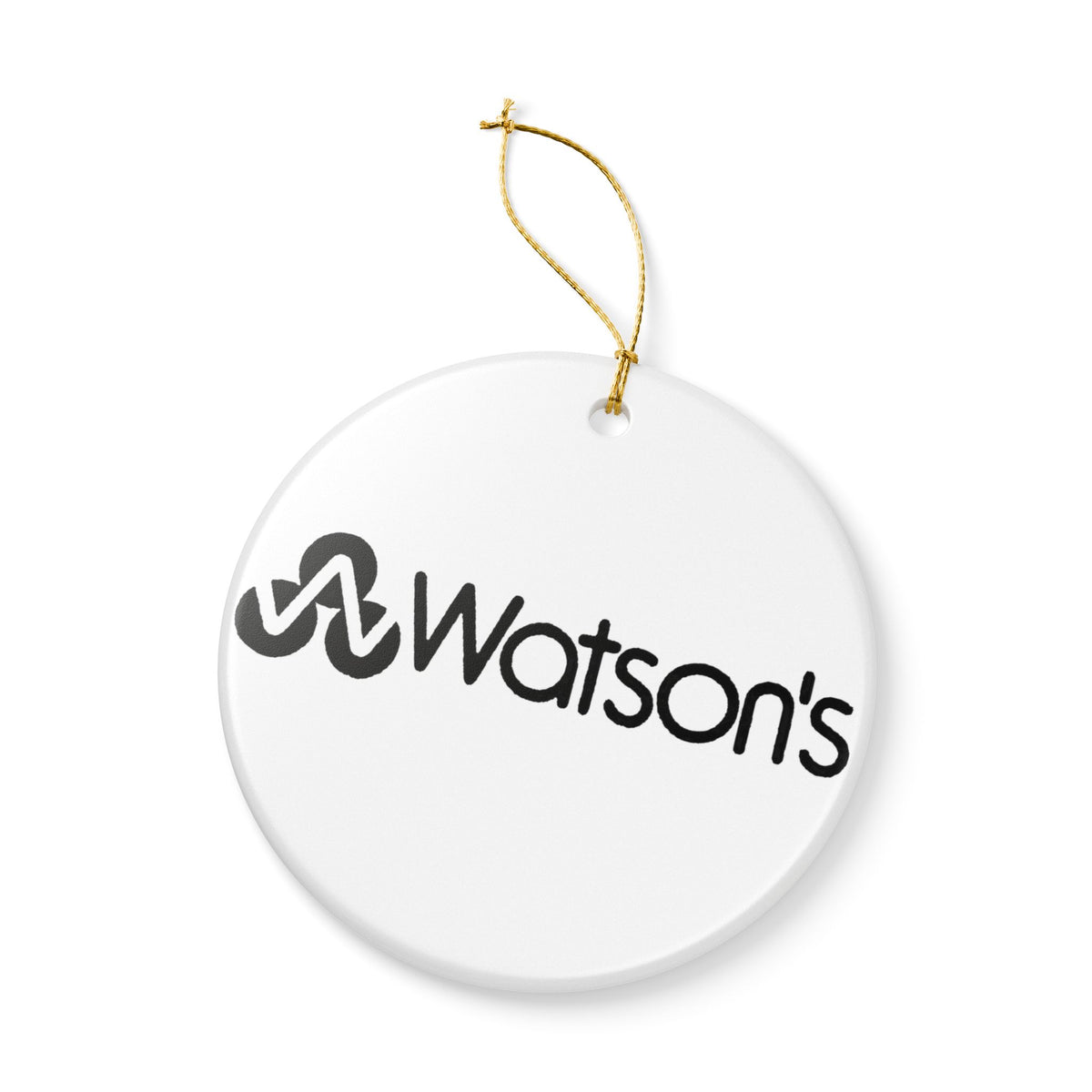 Watson's Ceramic Ornament