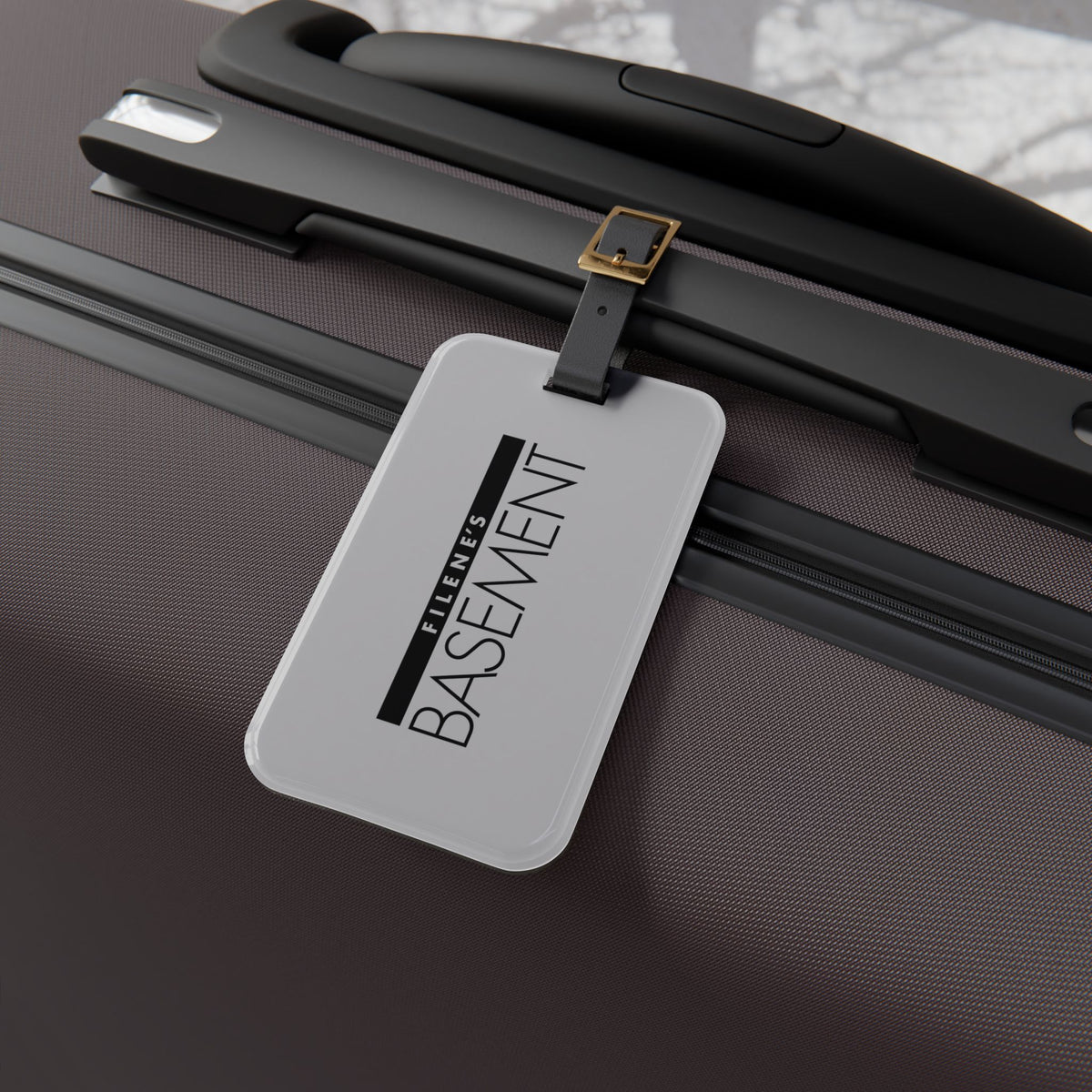 Filene's Basement Luggage Tag