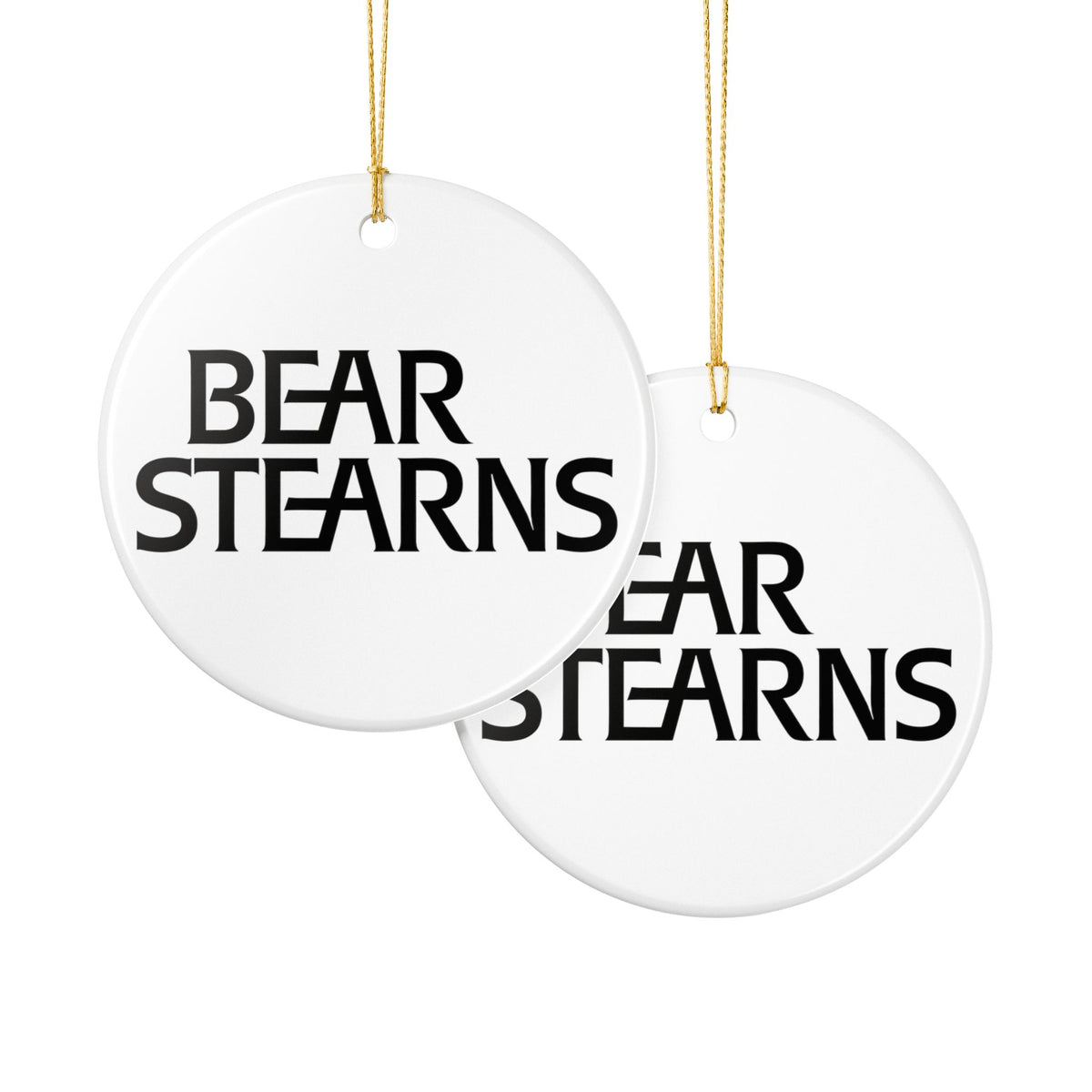 Bear Stearns Ceramic Ornament