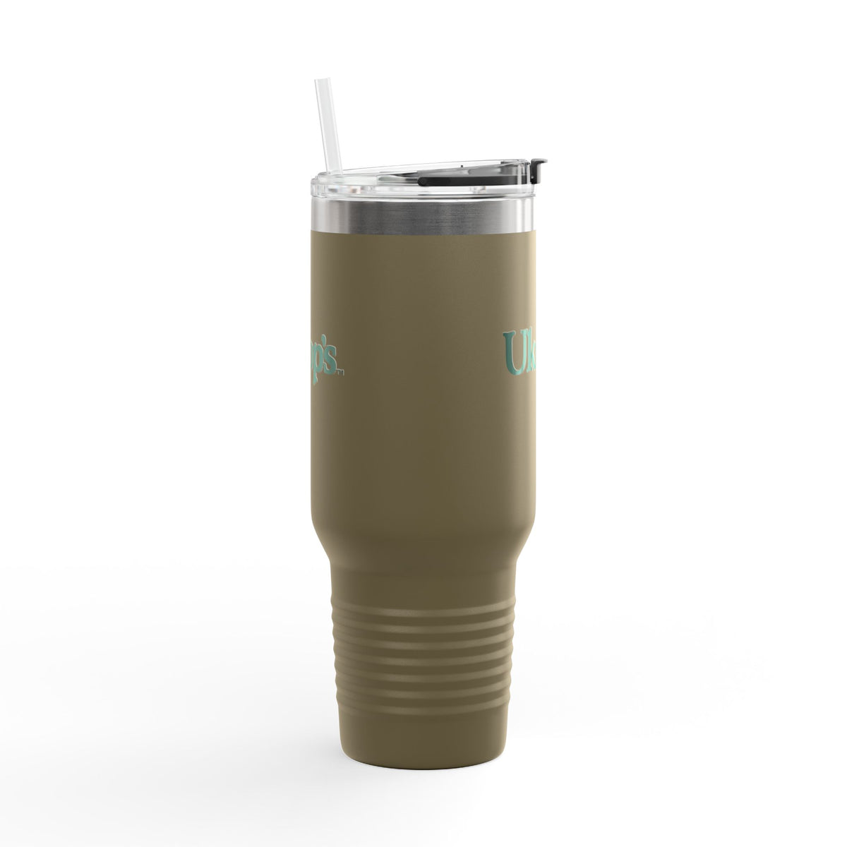 Ukrop's Super Markets 40oz Insulated Travel Mug Stainless Tumbler