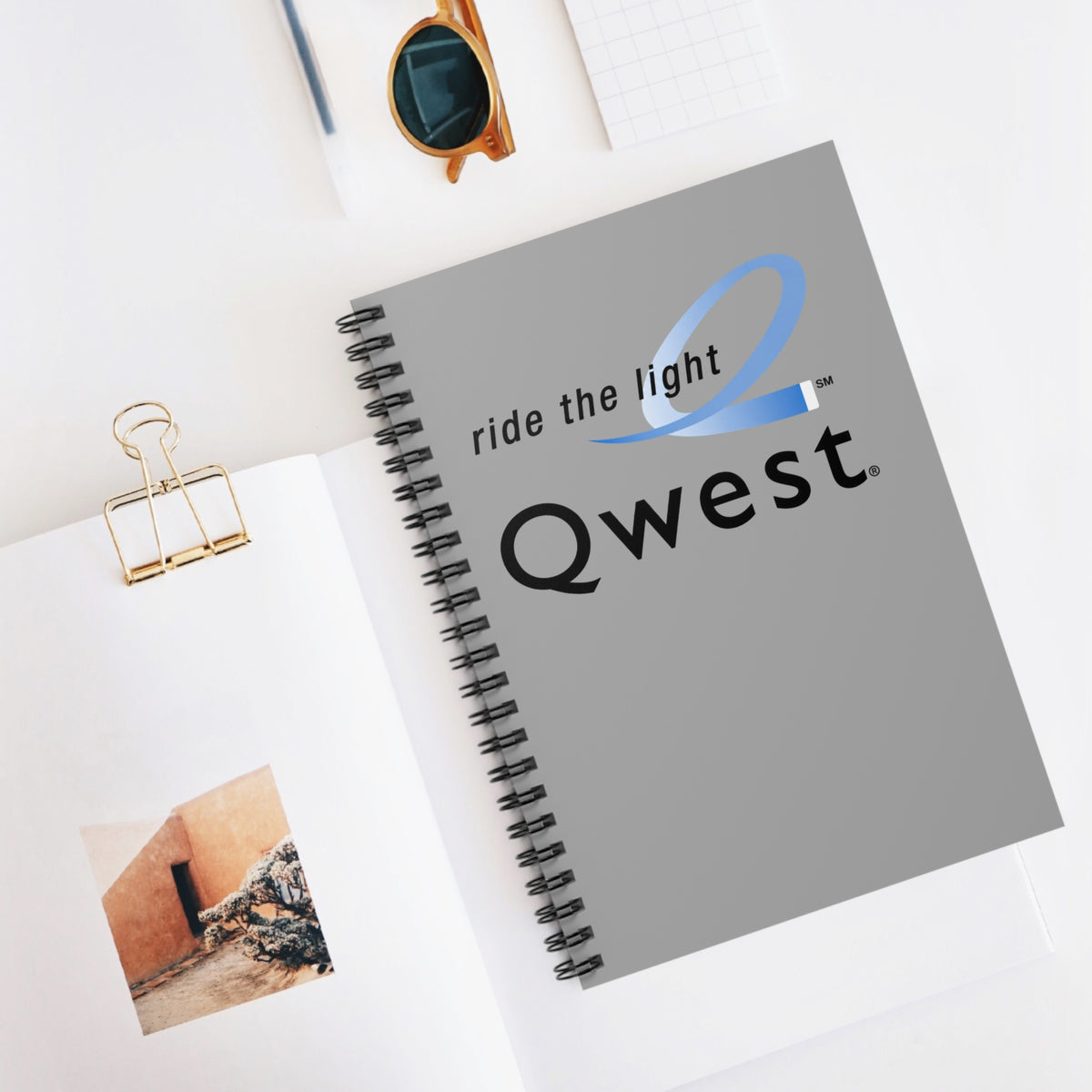 Qwest Spiral Notebook