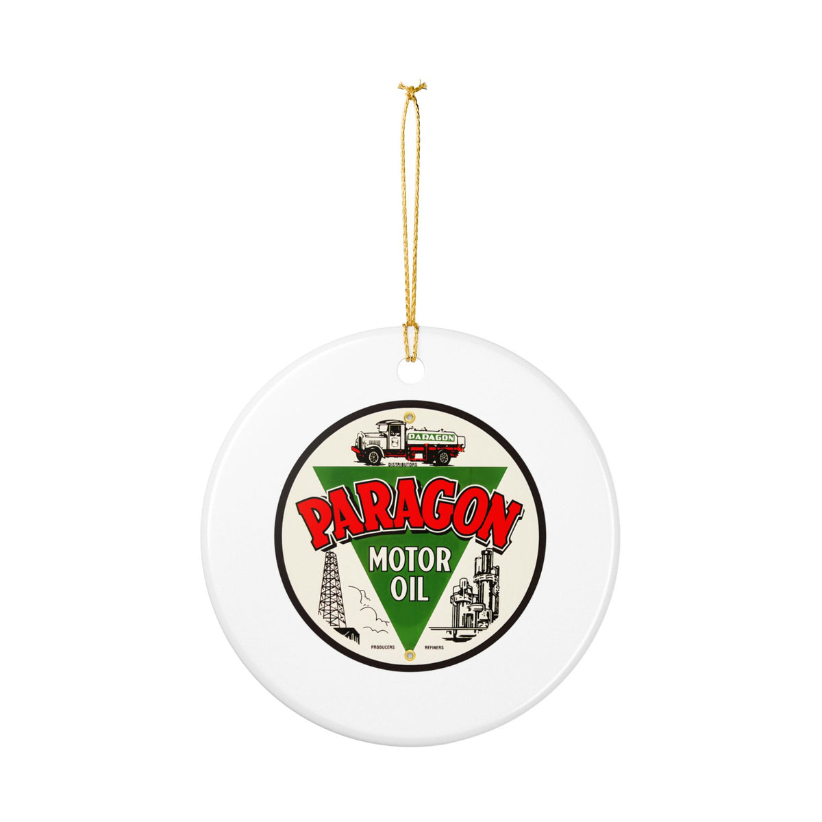 Paragon Oil Ceramic Ornament