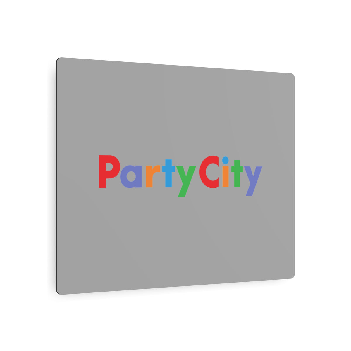 Party City Metal Sign