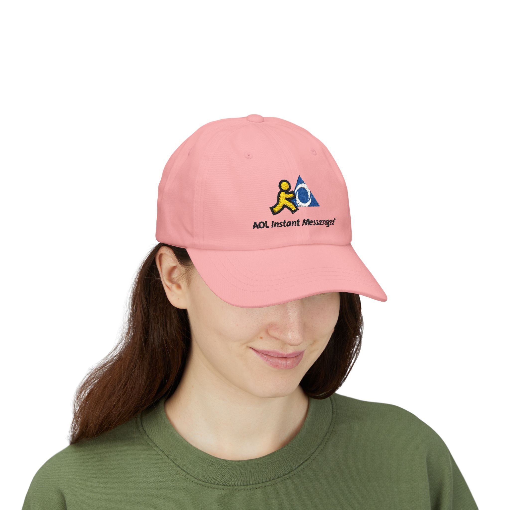 AOL Instant Messenger (AIM) Embroidered Dad Cap Hat