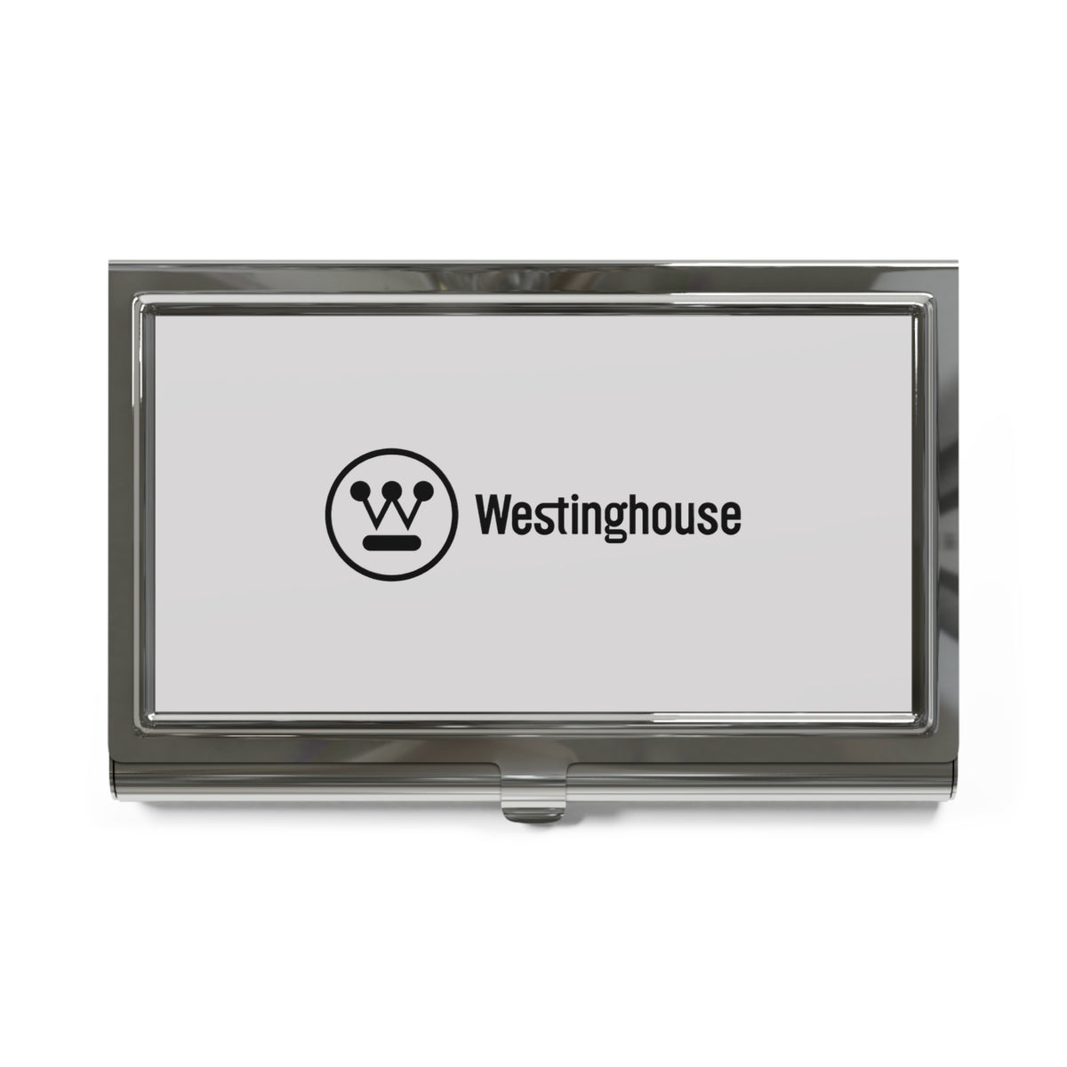 Westinghouse Electric Metal Business Card Holder