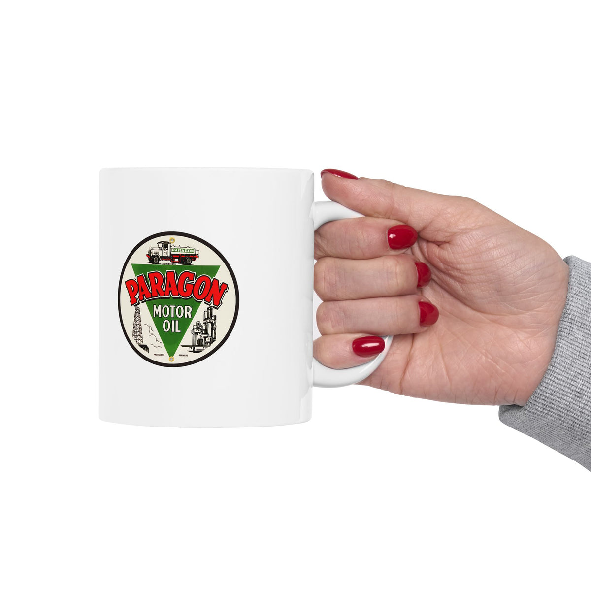 Paragon Oil Ceramic Coffee Mug