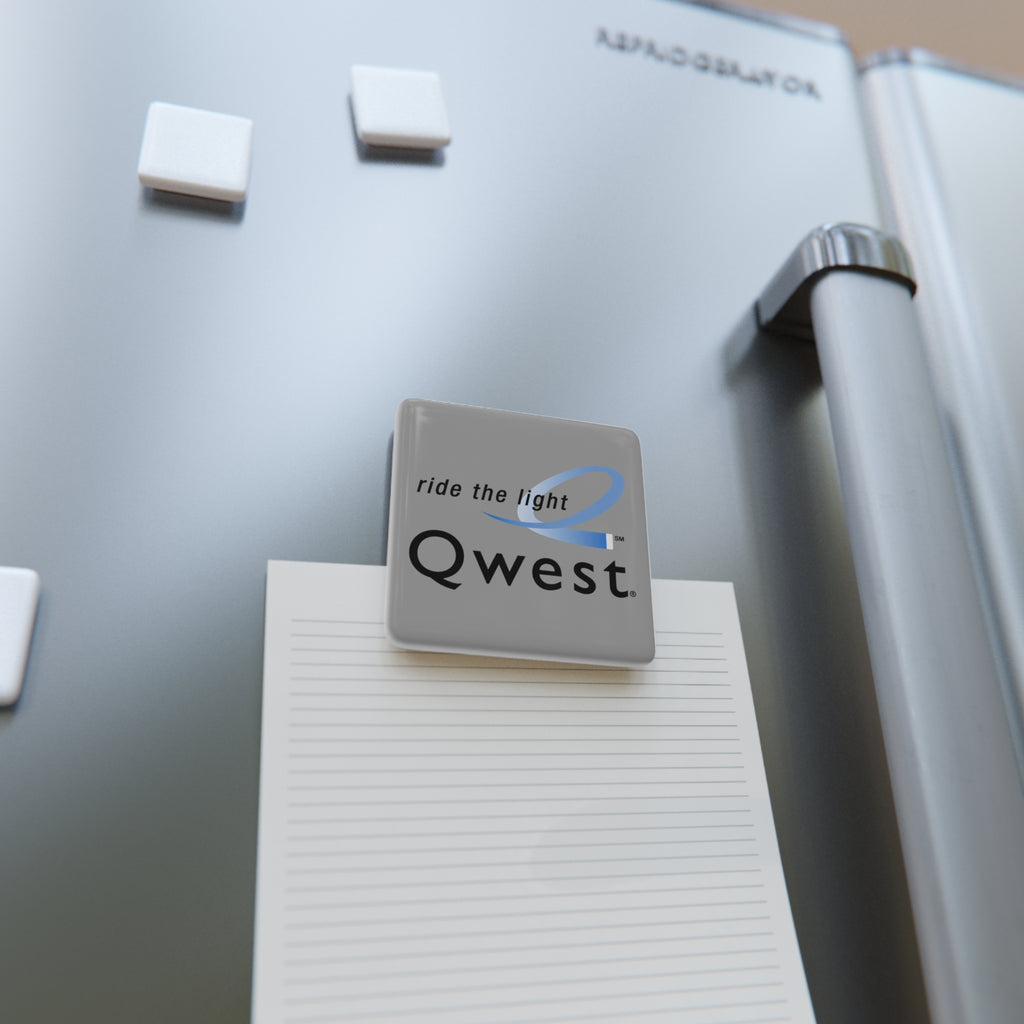 Qwest Square Porcelain Fridge Magnet
